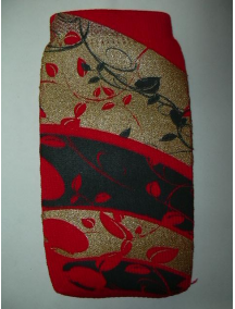 Funda - calcetín Bagmóvil Sub Culture tubos horizontales rojo
