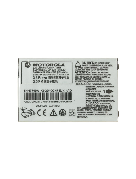 Batería original Motorola SNN5794A sin blister