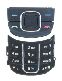 Teclado Nokia 3600 slide negro