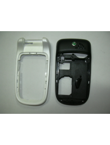 Carcasa inferior Sony Ericsson Z310i negra - blanca