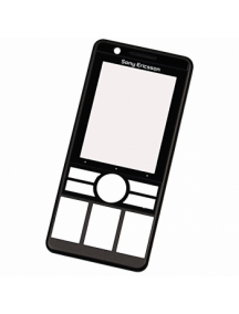 Carcasa frontal Sony Ericsson G900 negra
