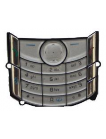 Teclado Nokia 6680 Plata
