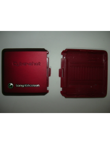 Tapa de batería Sony Ericsson K810i roja compatible