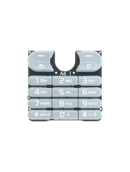 Teclado Sony Ericsson W200 blanco