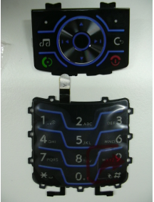 Teclado Motorola Z6 azul