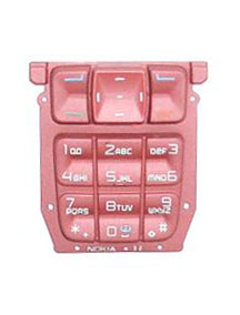 Teclado Nokia 3220 Rojo