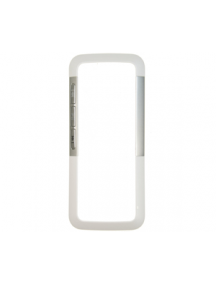 Carcasa frontal Nokia 5310 blanca - plata