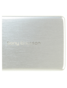 Tapa de batería Sony Ericsson T303 plata