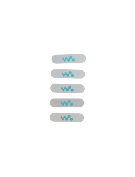 Embellecedor Sony Ericsson W595 azul - gris
