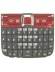 Teclado Nokia E63 rojo - negro