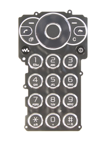 Teclado Sony Ericsson W980 negro