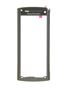 Carcasa frontal Sony Ericsson W902 negra