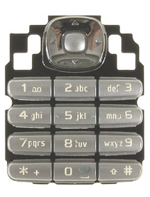 Teclado Nokia 6030 Plata