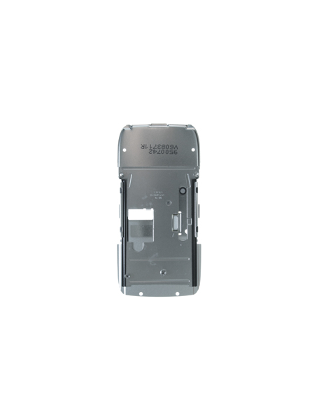 Carcasa intermedia deslizante Nokia E66 plata
