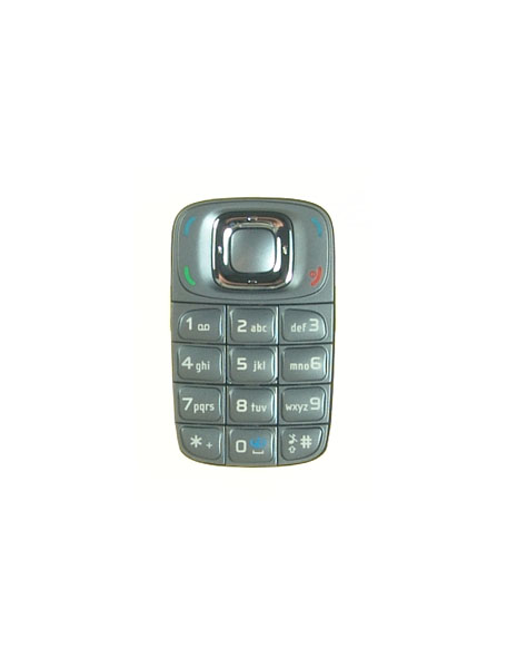 Teclado Nokia 6085 Plata