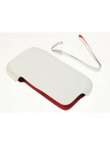 Funda de piel Nokia CP-276 blanca