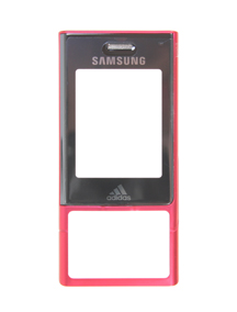 Carcasa frontal Samsung F110 roja