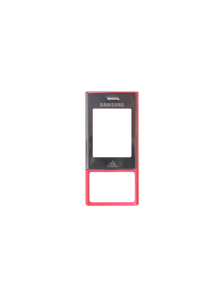 Carcasa frontal Samsung F110 roja