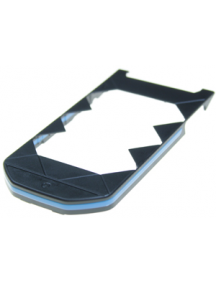 Carcasa inferior frontal Nokia 7070 prisma negra - azul