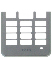 Embellecedor de teclado Sony Ericsson T280i plata