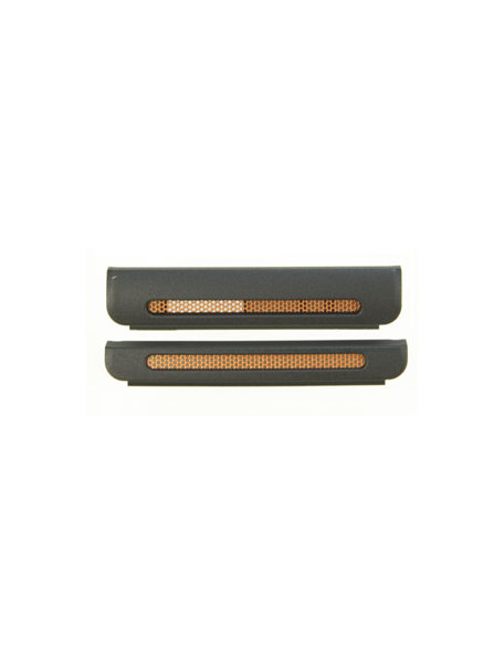 Embellecedor superior e inferior Sony Ericsson W595 negro - nara