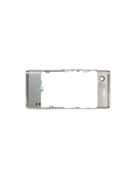 Carcasa trasera Sony Ericsson W595 gris