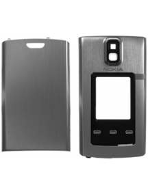 Carcasa Nokia 6650 fold plata