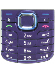 Teclado Nokia 6220 classic lila