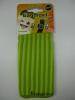 Funda - Calcetín Bagmóvil Natural rayas verticales verde - lima