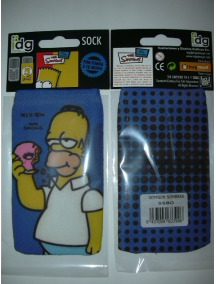 Funda - CalcetínThe Simpsons Sombra Hommer azul