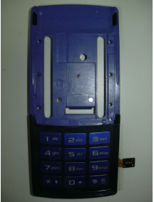 Carcasa intermedia Samsung J600 azul