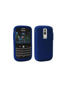 Funda silicona Blackberry 9000 azul
