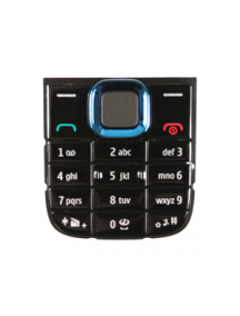 Teclado Nokia 5130 negro - azul
