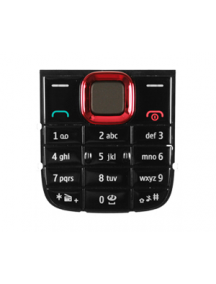 Teclado Nokia 5130 negro - rojo