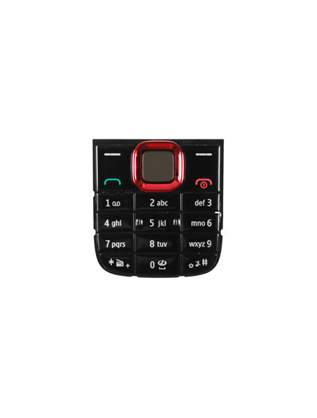 Teclado Nokia 5130 negro - rojo