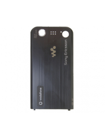 Tapa de batería Sony Ericsson W890i negra Vodafone