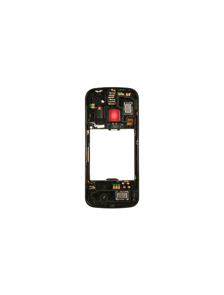 Carcasa intermedia Nokia N79 puma negra