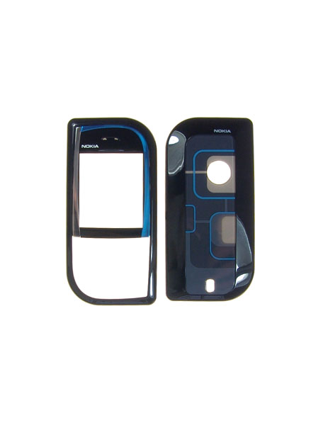 Carcasa Nokia 7610 negra - azul