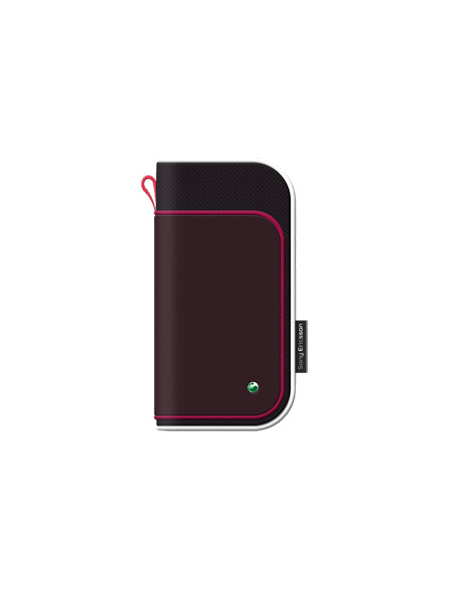 Funda de Nylon Sony Ericsson IPC-40 morada y fucsia