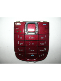 Teclado Nokia 3120 classic rojo