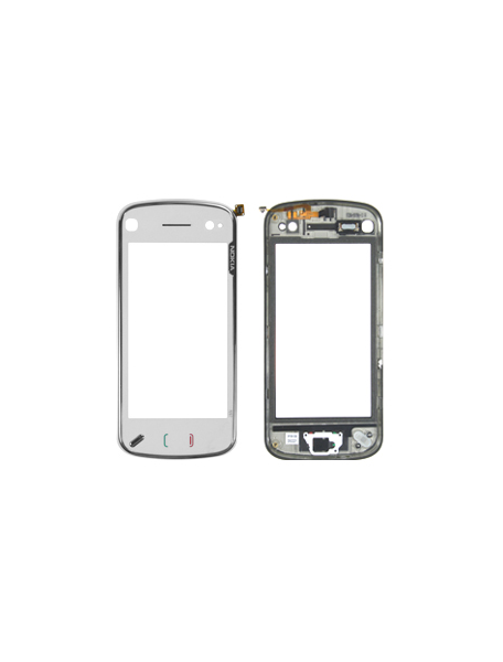 Carcasa frontal Nokia N97 blanca