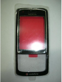 Carcasa frontal Nokia 6288 negra Vodafone