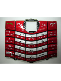 Teclado Blackberry 8100 - 8110 - 8120 rojo