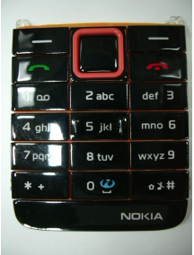 Teclado Nokia 3500 classic naranja compatible
