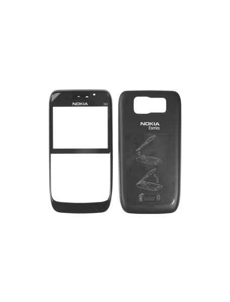 Carcasa Nokia E63 negra