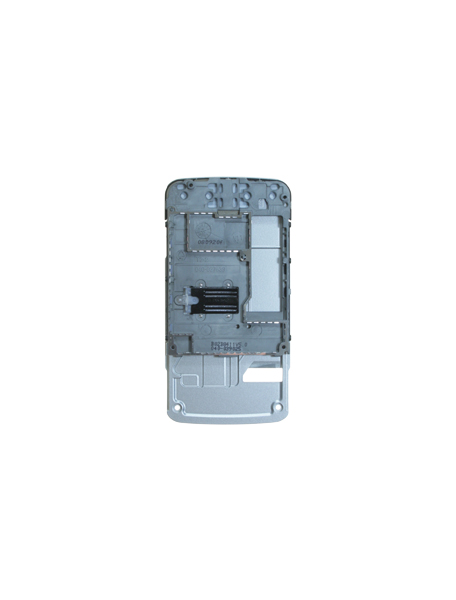 Carcasa intermedia deslizante Nokia N96 titanio