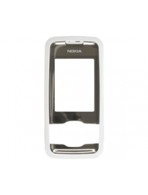 Carcasa frontal Nokia 7610 slide blanca