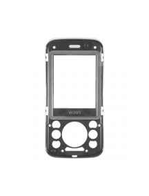 Carcasa frontal Sony Ericsson W395 gris