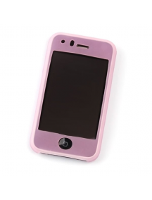Funda de silicona Apple iPhone 3G rosa