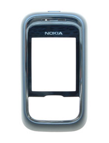 Carcasa frontal Nokia 6111 plata - negra